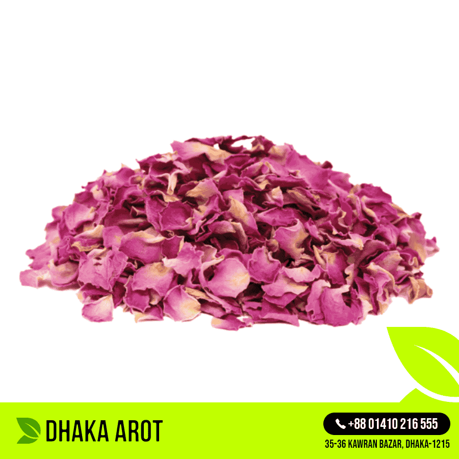 Dried Rose Petals - শুকনো গোলাপের পাপড়ি (২৫০ গ্রাম)