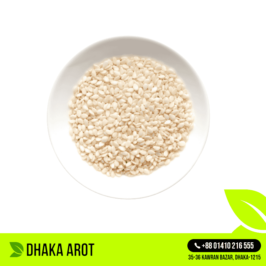 White Sesame Seeds - সাদা তিল (২৫০ গ্রাম)